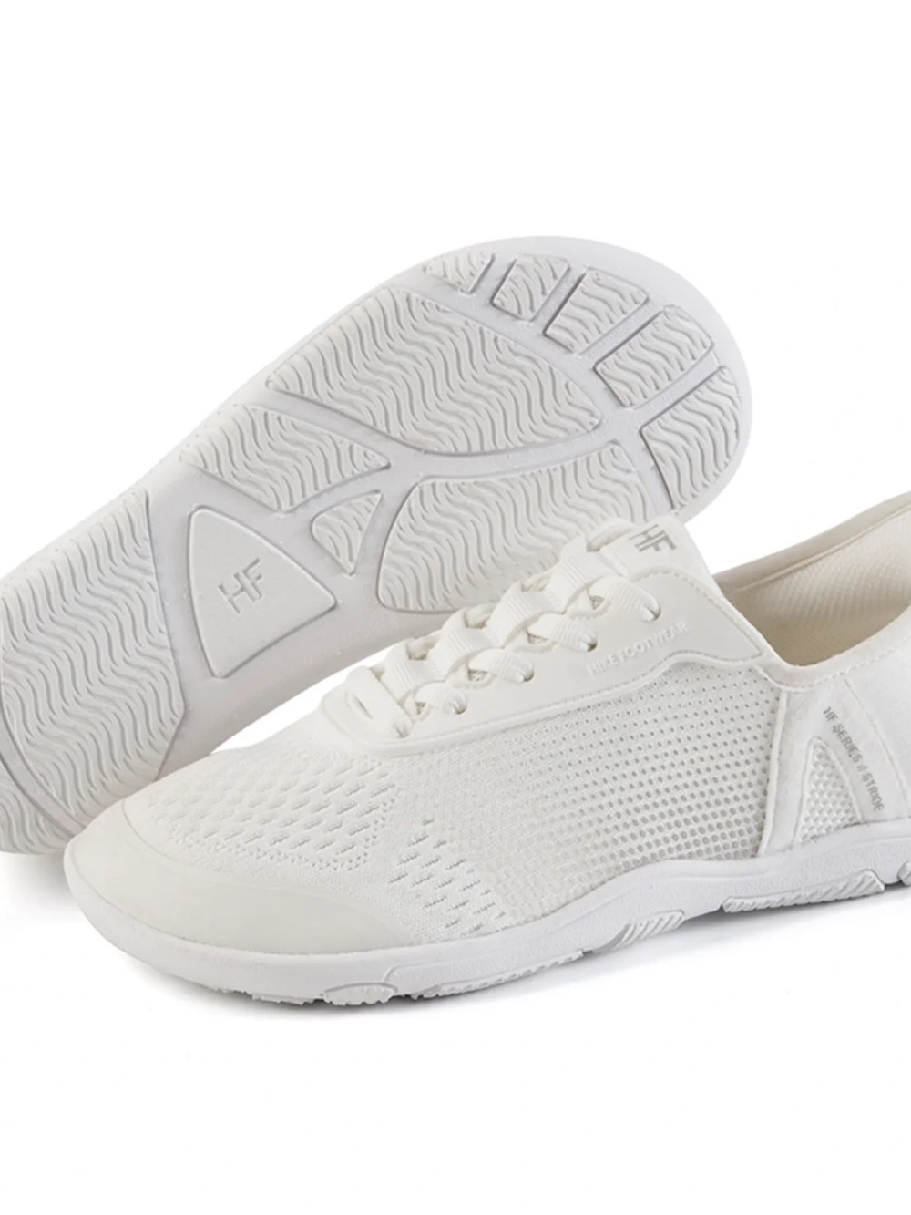 HIKE Footwear HF Stride Barefoot Shoes White Zero Drop NWT UnisexW 10-10.5 M 8-8